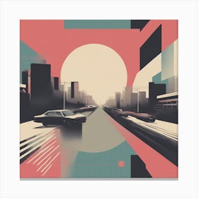 Cityscape 2 Canvas Print