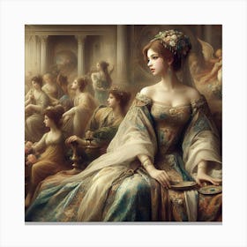 Victoria Painting Canvas Print