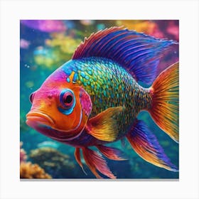 Rainbow Fish Canvas Print