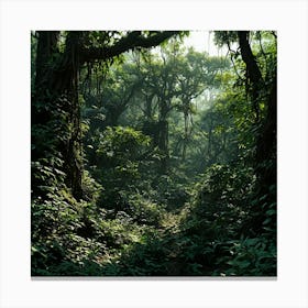 Forest Path Canvas Print