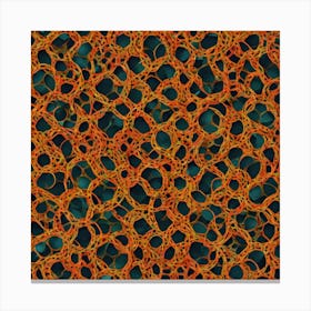 Crocheted Pattern Canvas Print