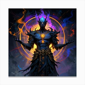 Demon King 3 Canvas Print