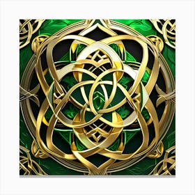 Celtic Knot Design Canvas Print