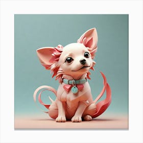 Chihuahua art Canvas Print