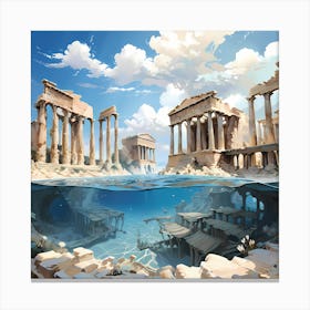 Acropolis Canvas Print