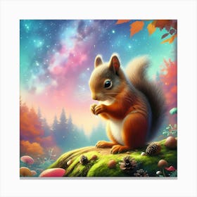 Wild Animal Illustration 168 Canvas Print