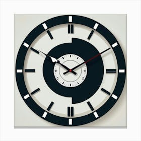 Wall Clock 2 Canvas Print