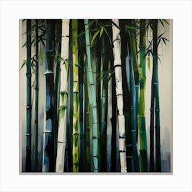 Bamboo forest 2 Canvas Print