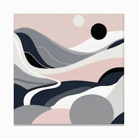 Abstract Landscape Painting 7 Canvas Print