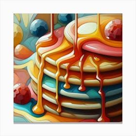 Pancakes Canvas Print