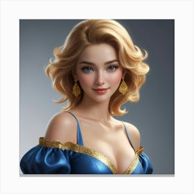 Cinderella 19 Canvas Print