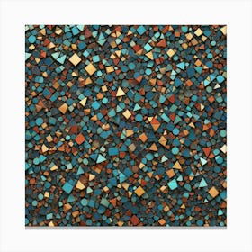 Mosaic Tile Background 3 Canvas Print