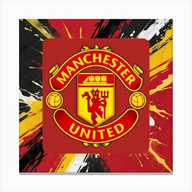 Manchester United F.C. Logo Wall Art 2 Canvas Print