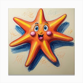 Starfish 7 Canvas Print