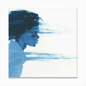 Woman With Long Hair Canvas Print