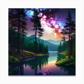 Milky Way 56 Canvas Print