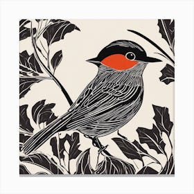 Red-Winged Blackbird Canvas Print