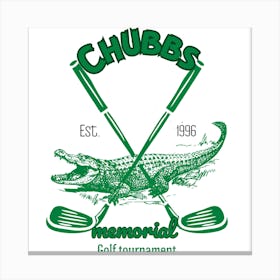 Chubbs Memorial Golf Tournament Canvas Print