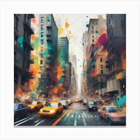 New York City 14 Canvas Print