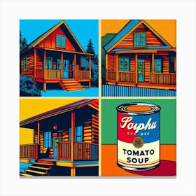 Papi'S House Canvas Print