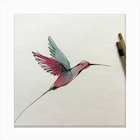 Hummingbird 12 Canvas Print