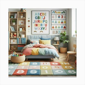 Children'S Bedroom  Canvas Print