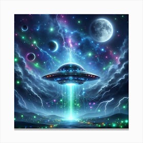 UFO V2 Canvas Print