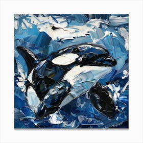 Orca Whale 1 Canvas Print