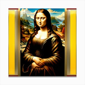 Mona Lisa Canvas Print