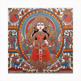 Hindu Goddess Canvas Print