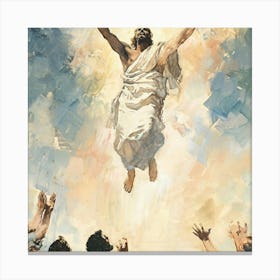 Risen Jesus Canvas Print