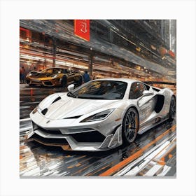 Lamborghini 165 Canvas Print