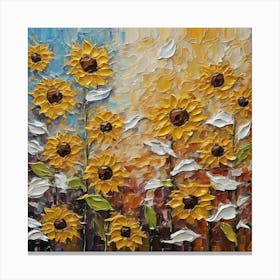 Sunflowers 16 Canvas Print