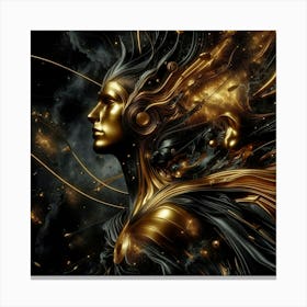 Golden Goddess 5 Canvas Print