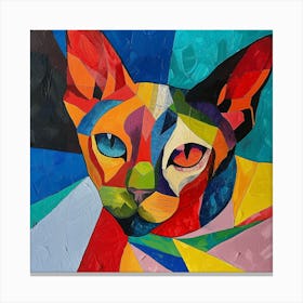 Kisha2849 Picasso Style Hairless Cat No Negative Space Full Pag Cf0a0c5c 65d5 460c 8e57 685135d02ba0 Canvas Print