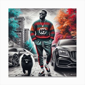 Gucci Mane 2 Canvas Print