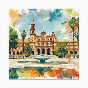 Seville, Spain 1 Canvas Print