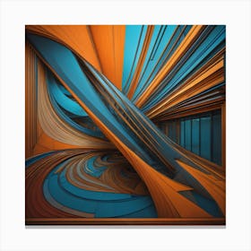 Abstract infinite Canvas Print