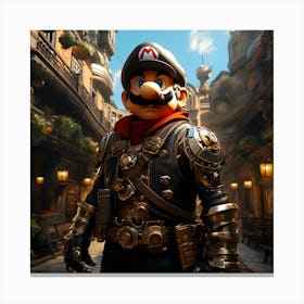 Mario Bros 28 Canvas Print