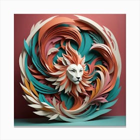 Paper Art Canvas Print