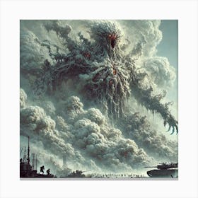 Noxythrax The Vapor Lord Toxic Engulf Canvas Print