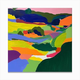 Abstract Park Collection Hampstead Heath London 1 Canvas Print