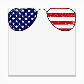 Limited Edition Patriotic American Flag Matching Family 4th Of Canvas Print