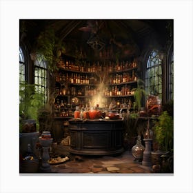 Witch'S Kitchen Canvas Print