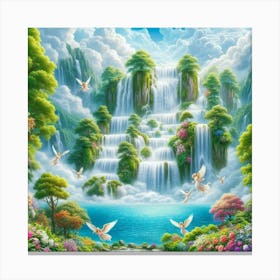 Waterfall 3 Canvas Print