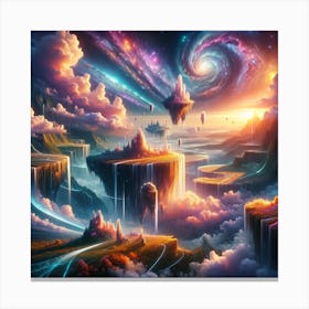 Celestial Dreamscape Canvas Print