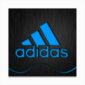 Adidas Logo Canvas Print