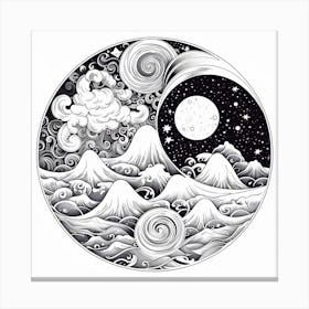 Yin Yang 42 Canvas Print