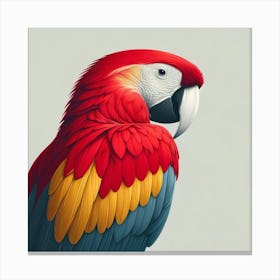 Parrot 12 Canvas Print