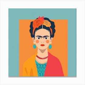 Frida Kahlo Pride Canvas Print